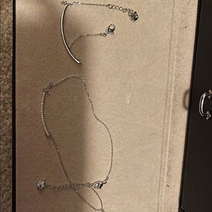 Swarovski necklace and bracelet set